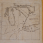 A Map, Exhibiting the relative position of Lake Erie & Michigan, According to Mitchell's Map Published in the year 1755.